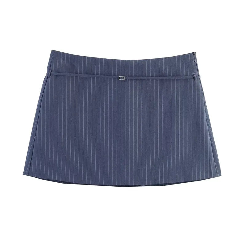 Lola Side Zip Skort with Belt