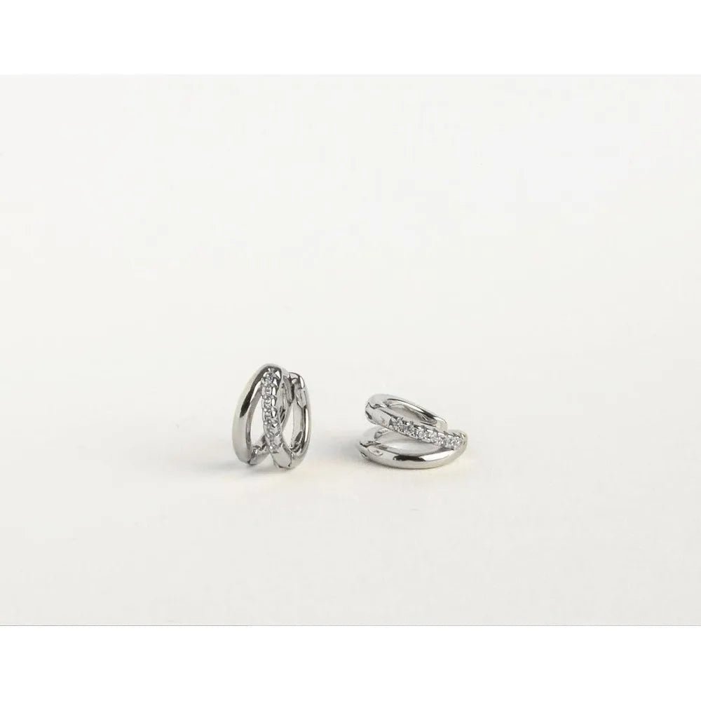 ZEYA - Adela Huggie Hoop Earrings