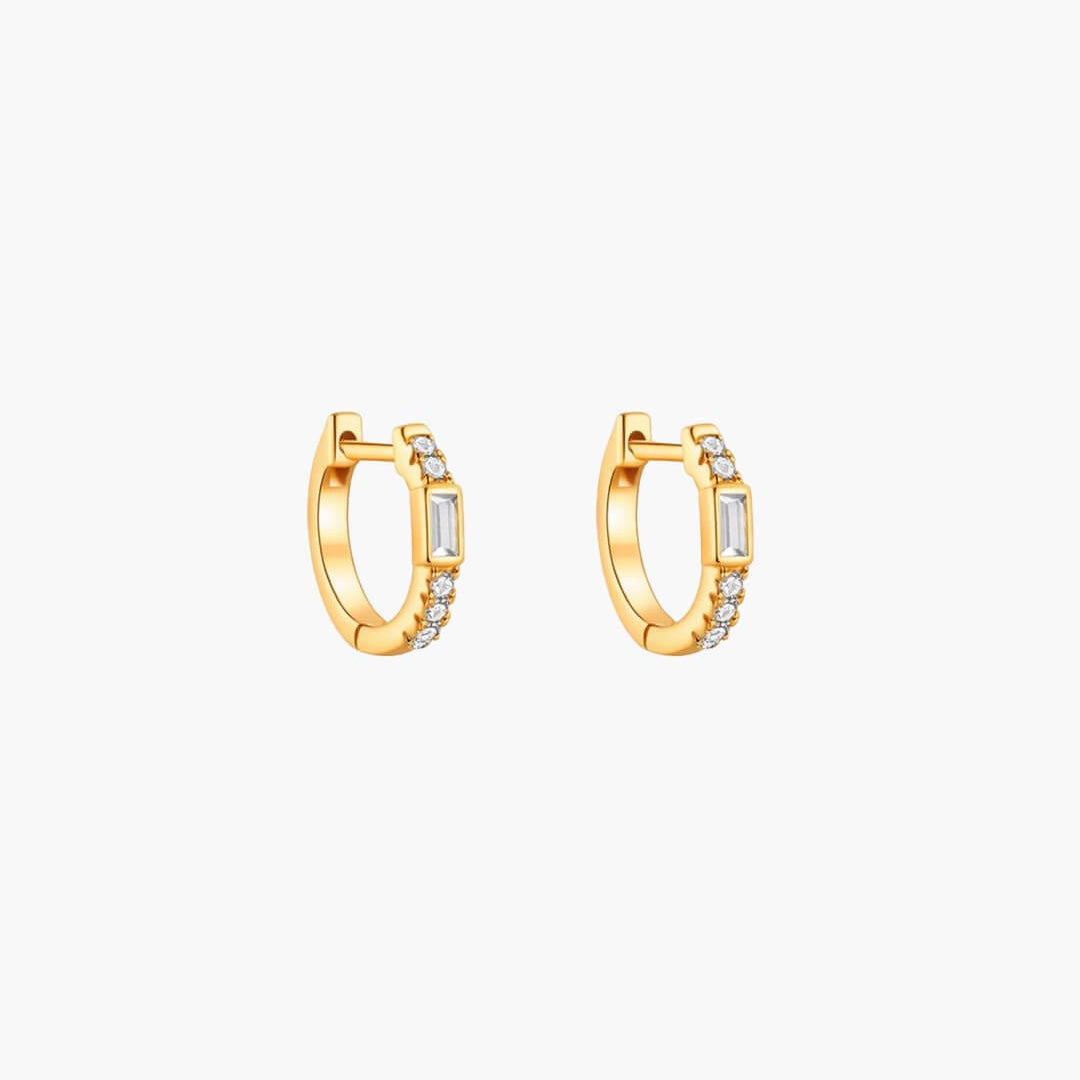ZEYA - Amber Hoop Earrings