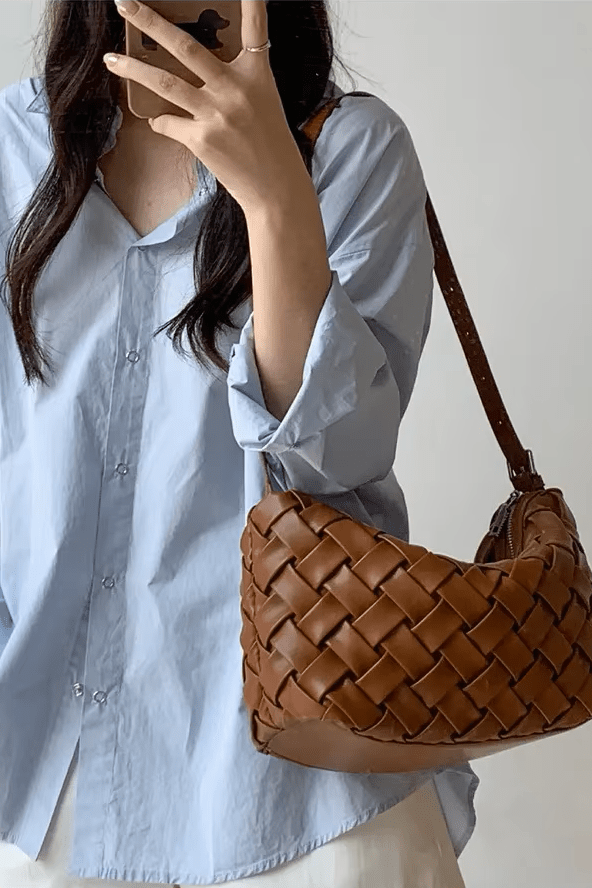 ZEYA - Annie Minimalist Hobo Shoulder Bag