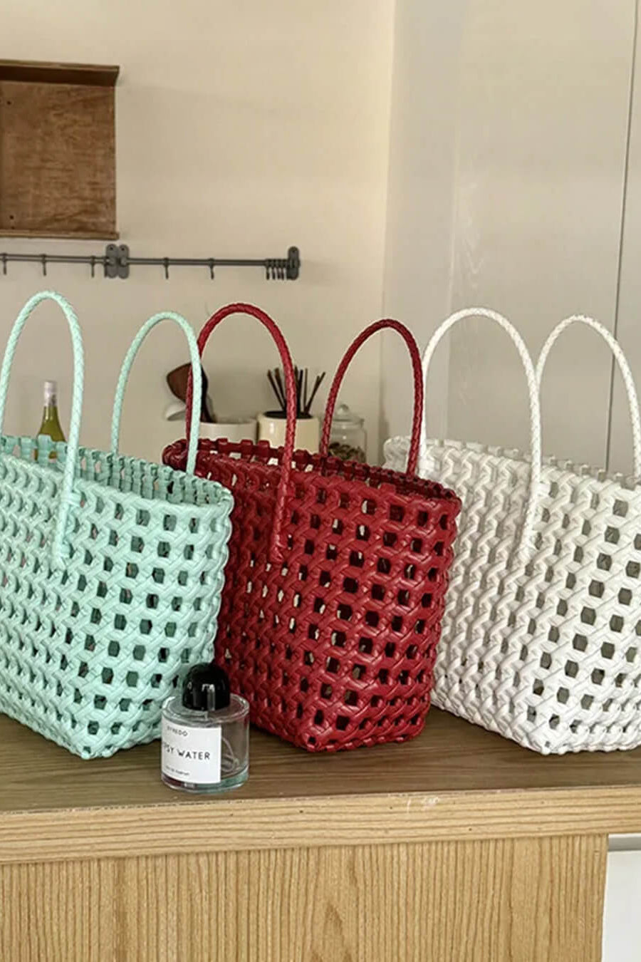 ZEYA - Annie Open-Weave Tote Bag