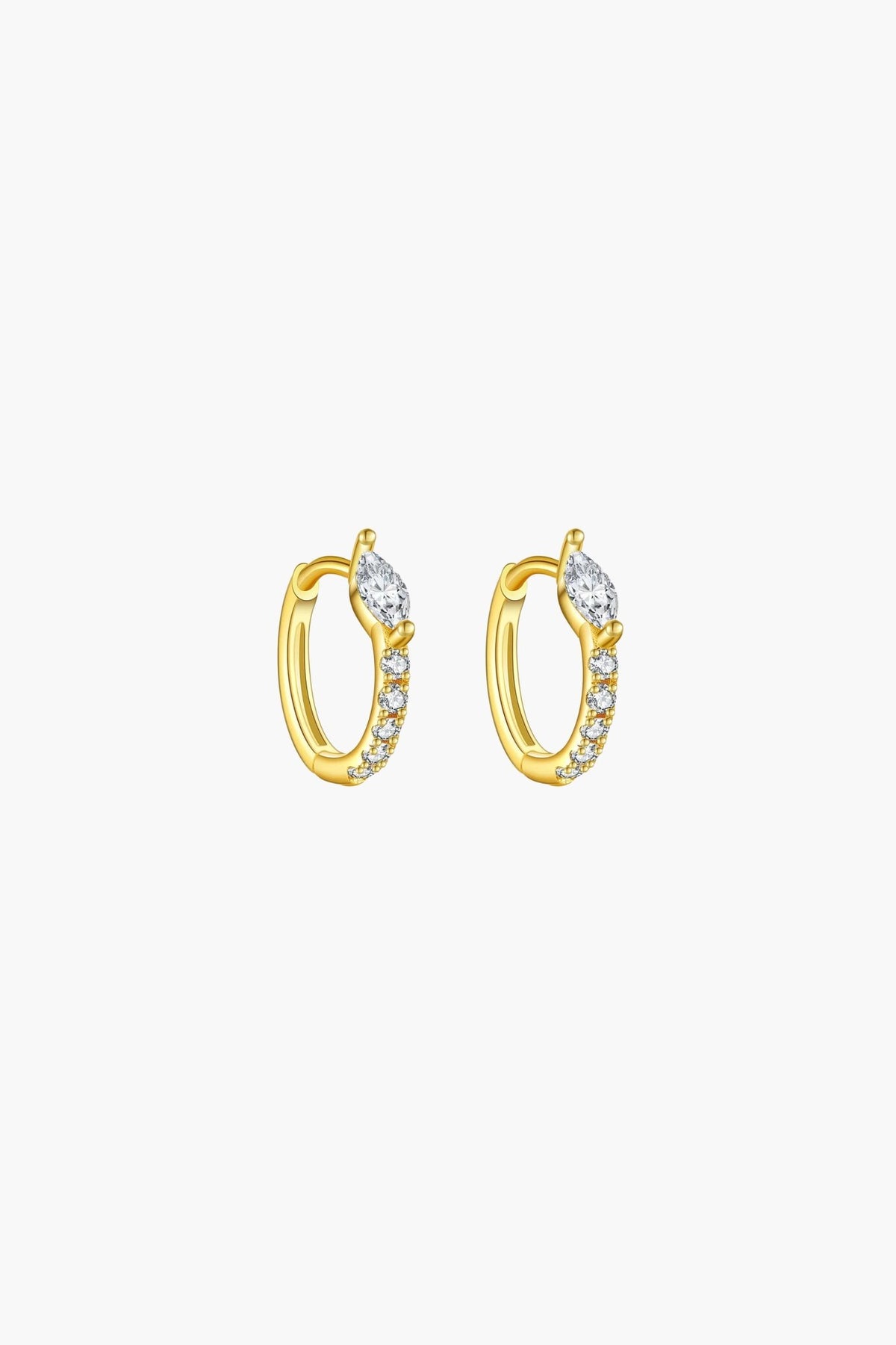 ZEYA - Aubrey Hoop Huggie Earrings
