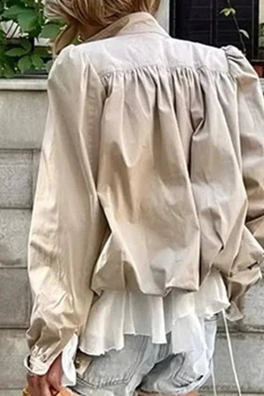 ZEYA - Avery Pleated Cropped Jacket