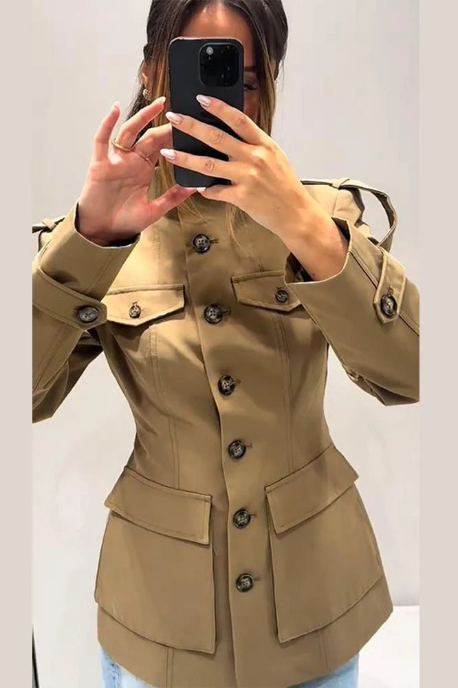 ZEYA - Belinda Slim Fit Trench Coat