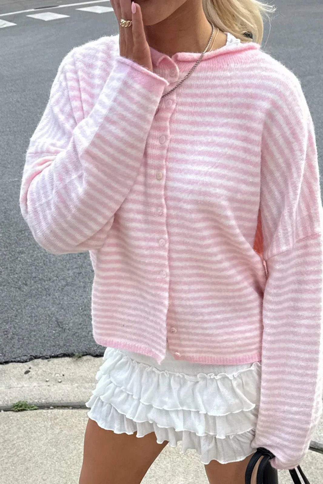 ZEYA - Belinda Striped Cardigan
