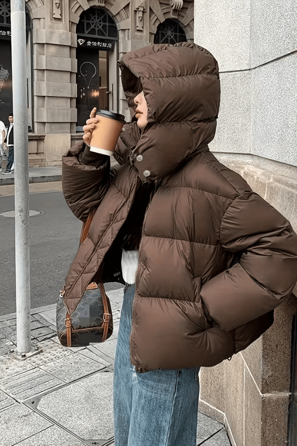 ZEYA - Belle Thick Hooded Puffer Jacket