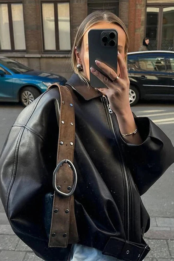 ZEYA - Brenda Vegan Leather Jacket