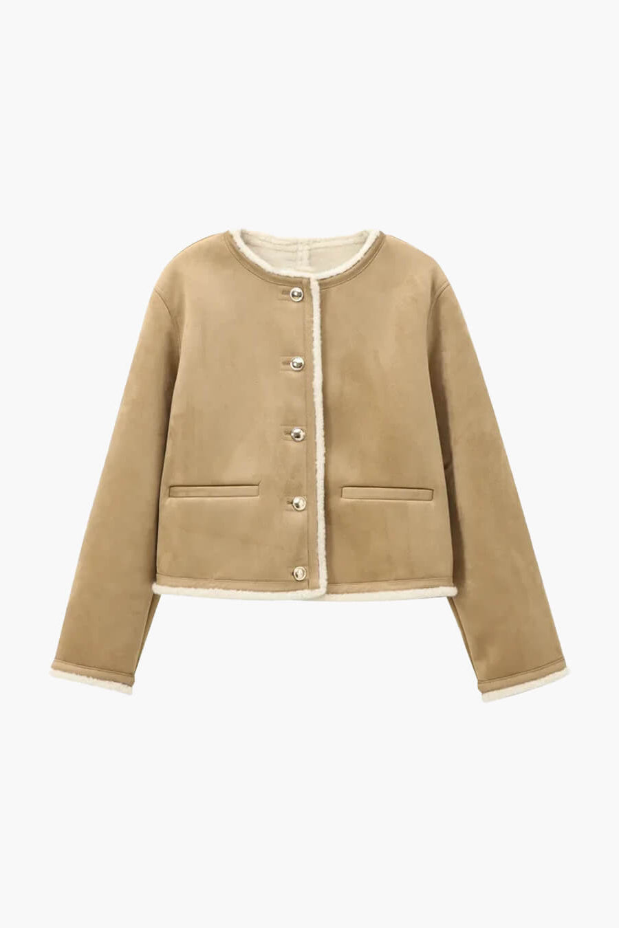 ZEYA - Candace Faux Fur Suede Coat