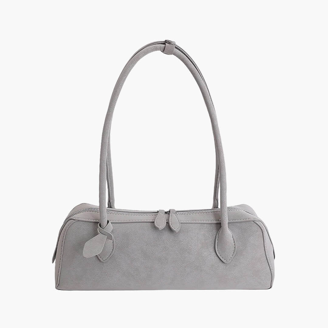 ZEYA - Celeste Suede Baguette Bag