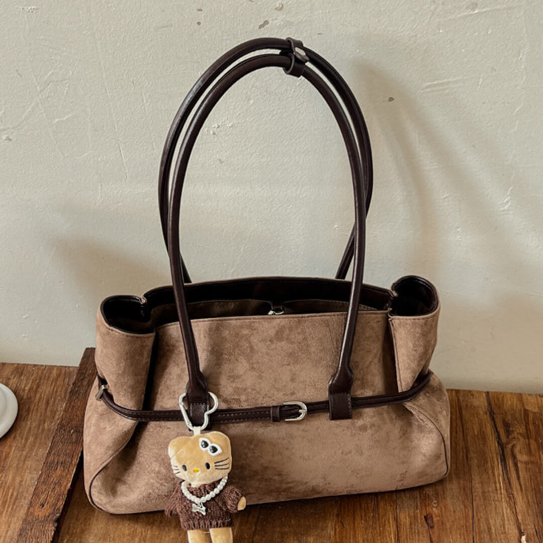 ZEYA - Daniela Belted Tote Bag