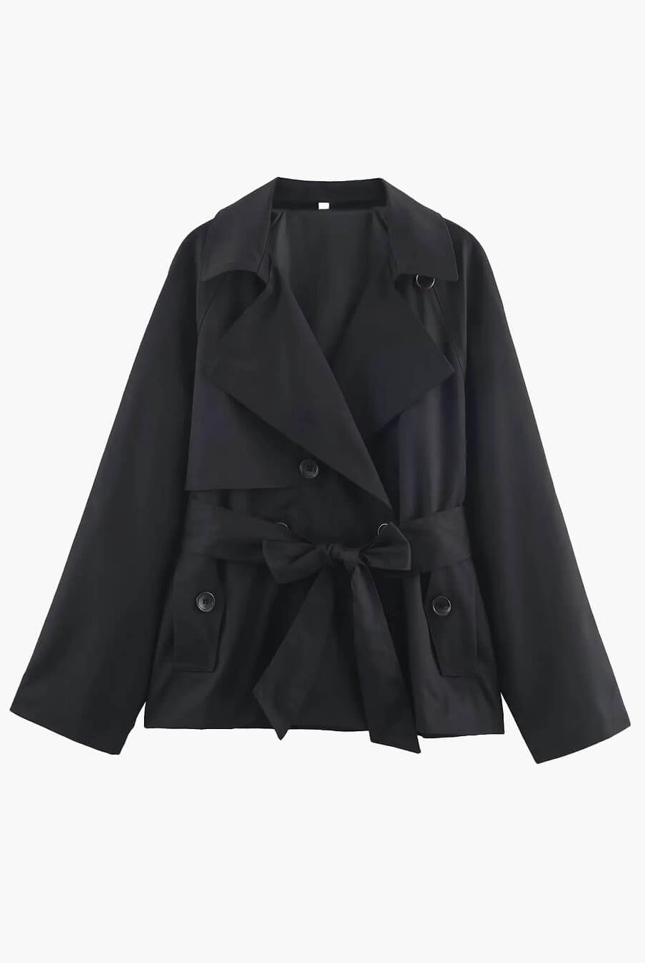 ZEYA - Dianna Belted Short Trench Coat