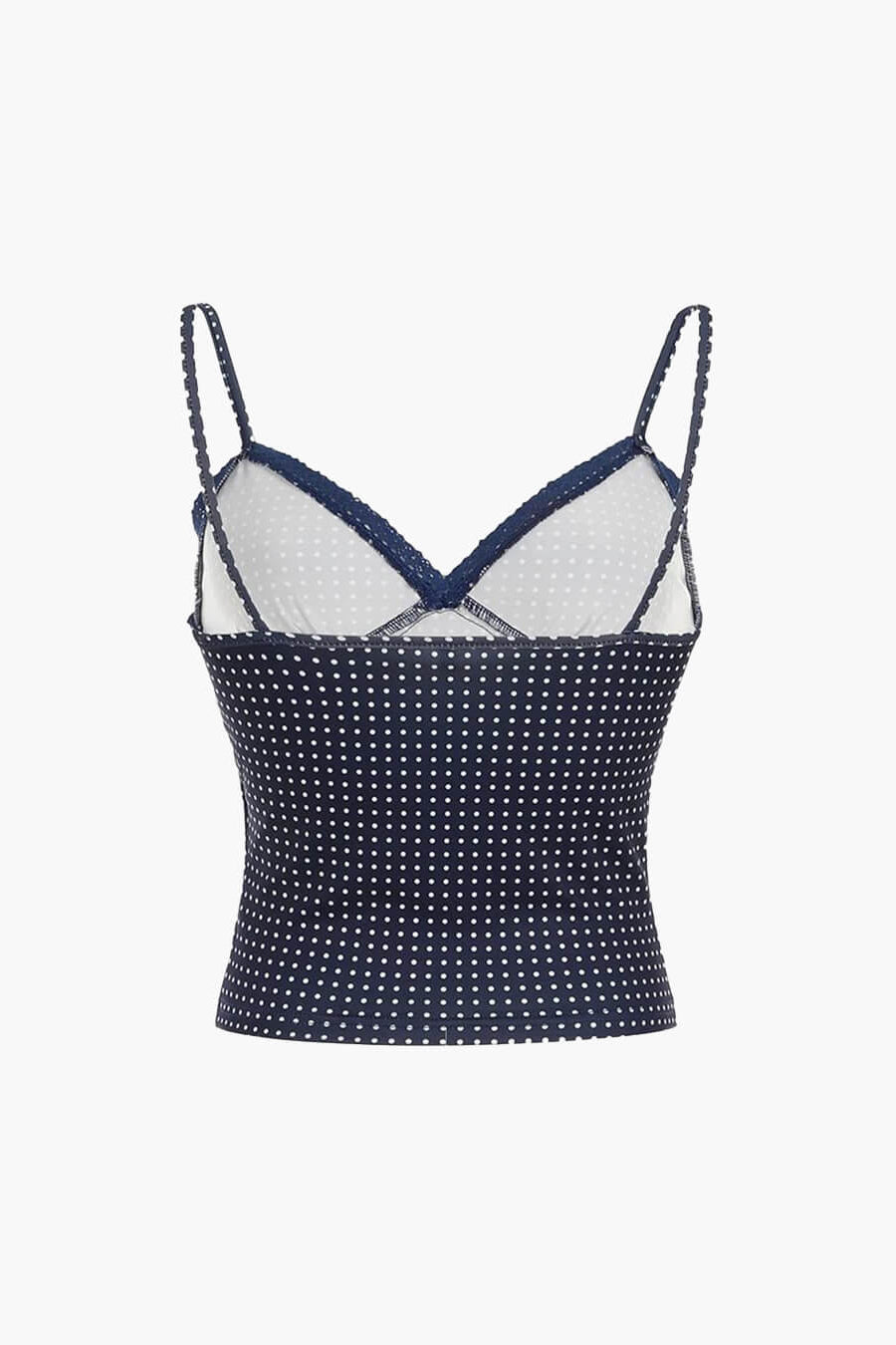 ZEYA - Ellaine Polka Dot Crop Top