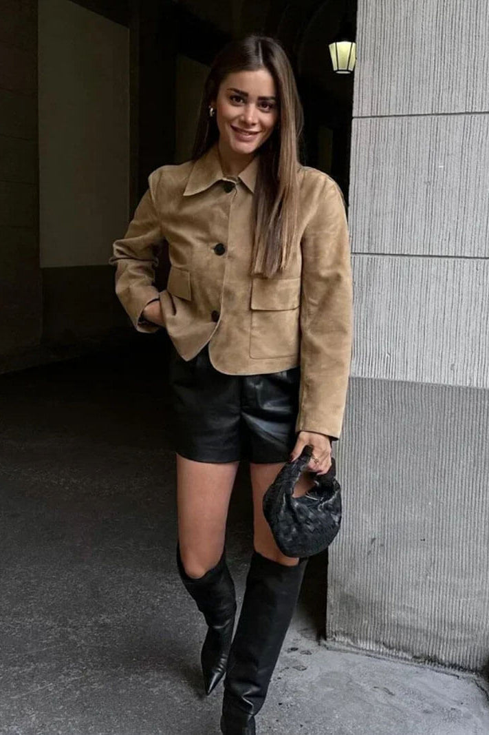 ZEYA - Ellen Faux Suede Jacket