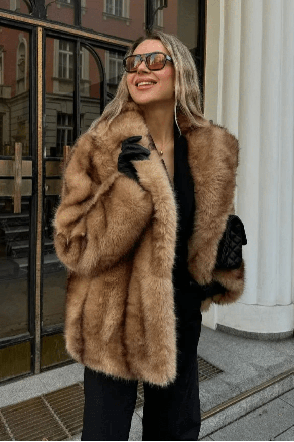 ZEYA - Fely Faux Fur Coat