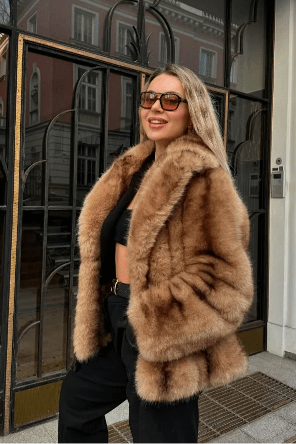 ZEYA - Fely Faux Fur Coat