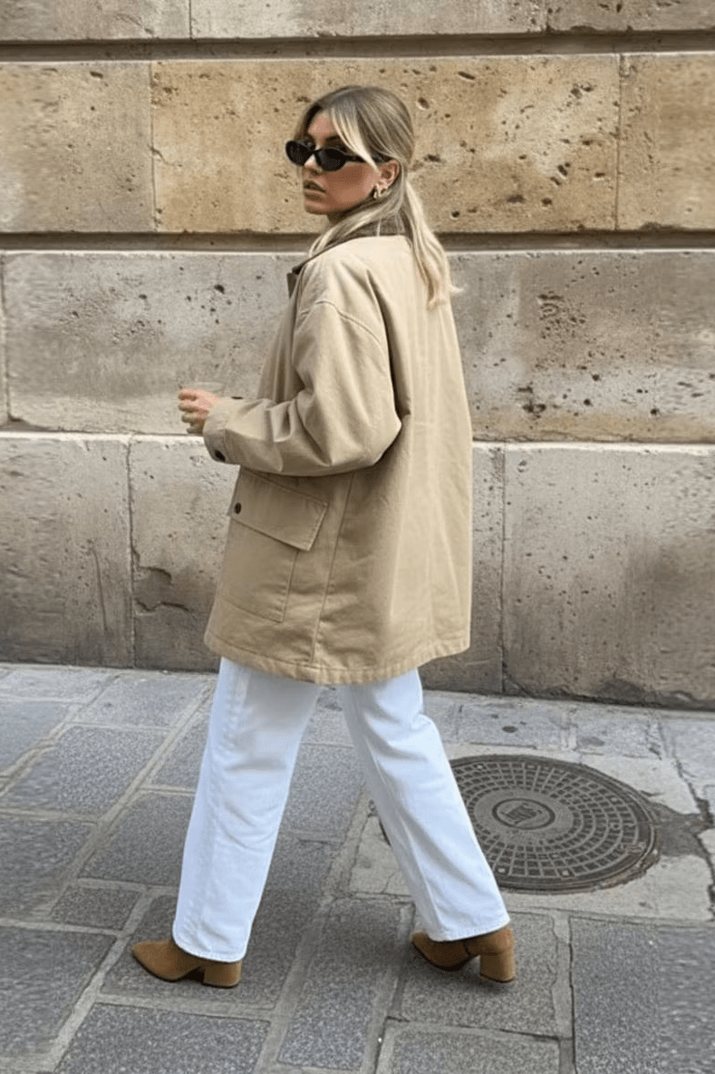 ZEYA - Fiona Vintage Utility Canvas Jacket