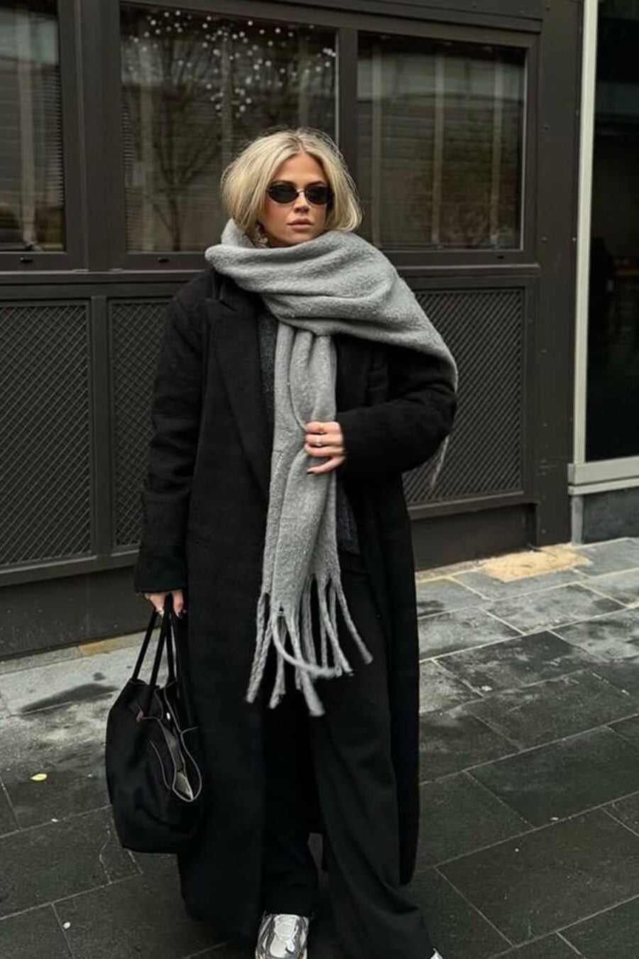 ZEYA - Gabriella Tasseled Winter Scarf