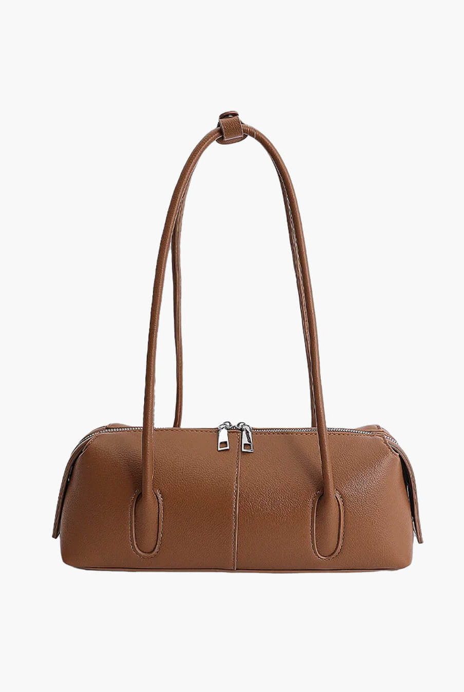 ZEYA - Hannah Cylindrical Leather Shoulder Bag