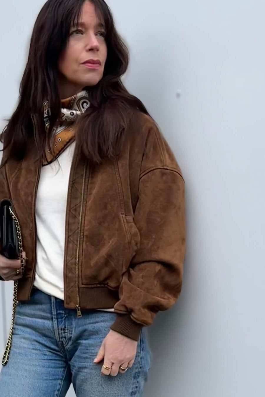 ZEYA - Helena Faux Suede Jacket