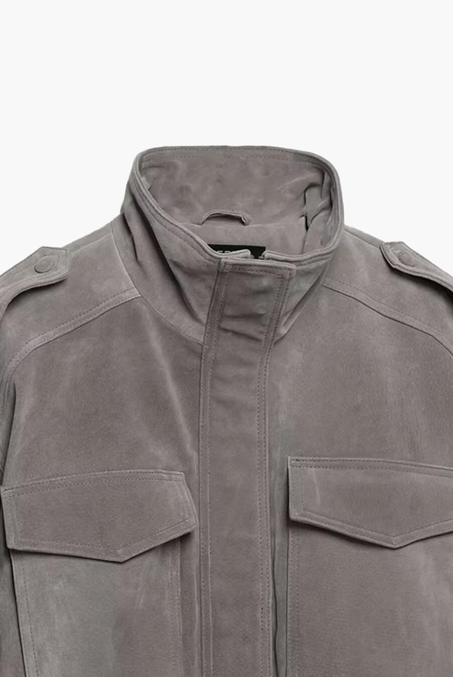 ZEYA - Jasmin Faux Suede Cropped Jacket