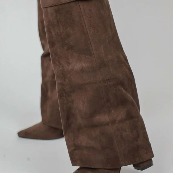 ZEYA - Jasmin Leather Lace-Up Boots