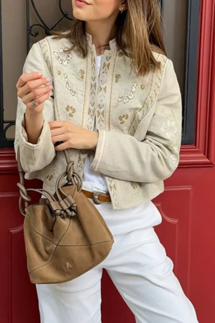 ZEYA - Jenny Floral Cropped Jacket
