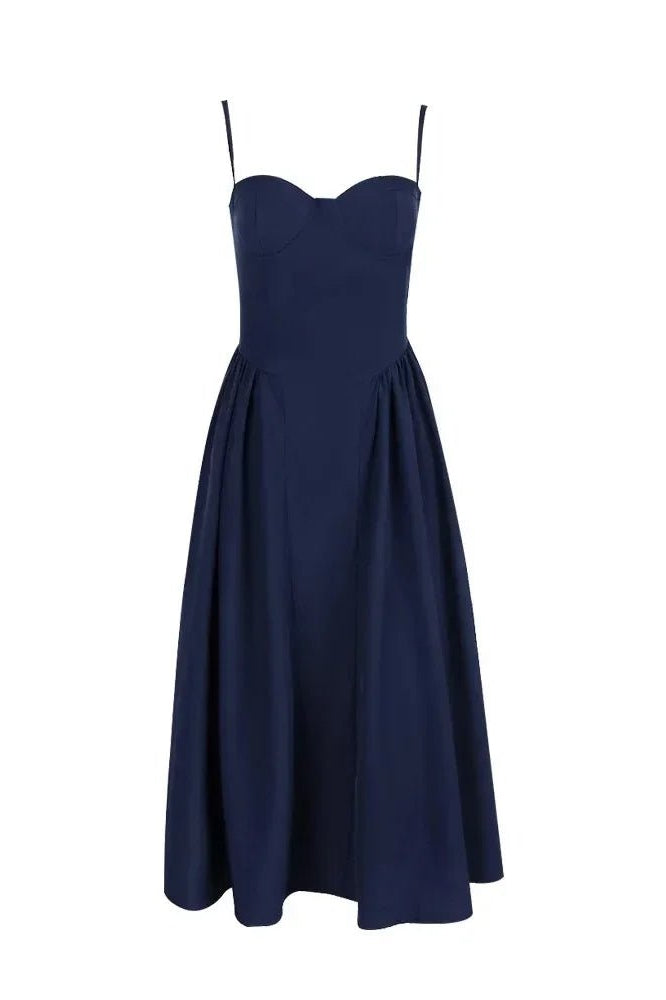ZEYA - Jessica Sleeveless Strap Midi Dress