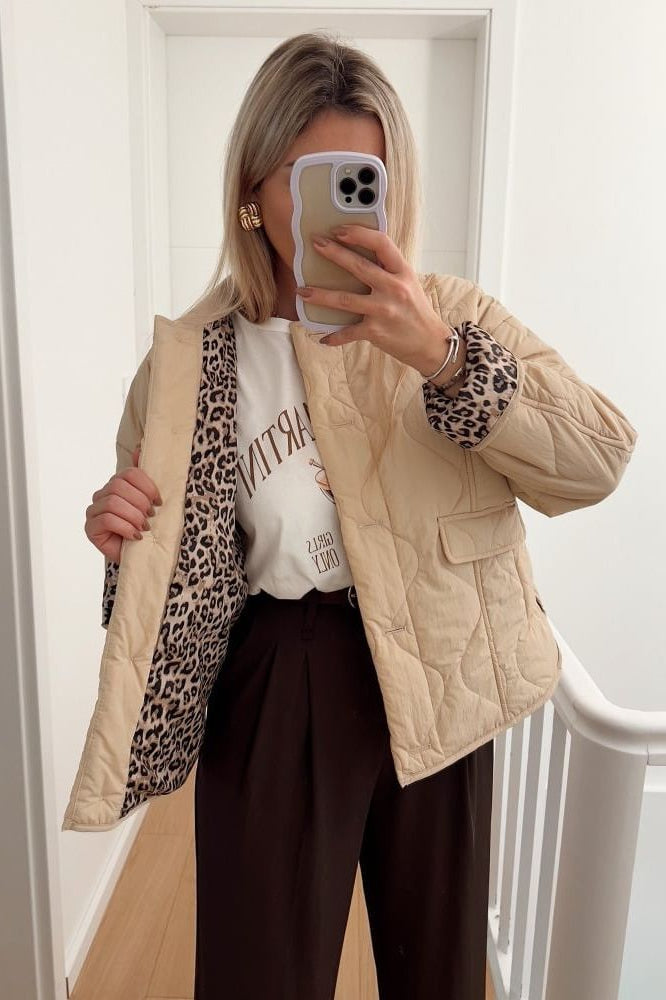 ZEYA - Julia Quilted Bomber Jacket