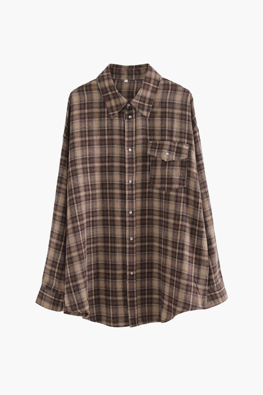 ZEYA - Kate Oversized Plaid Shirt