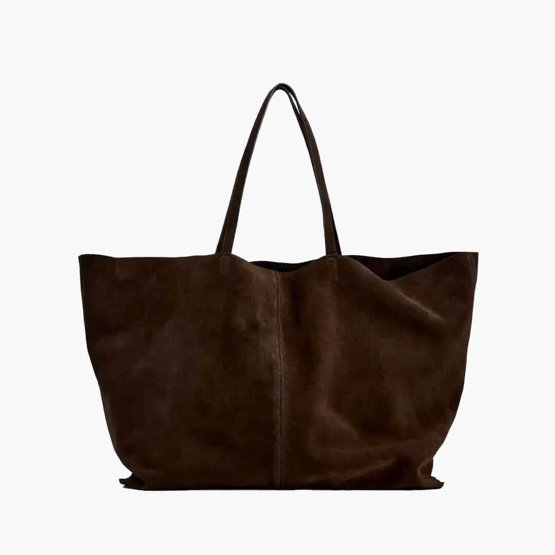 ZEYA - Keira Large Suede Tote Bag