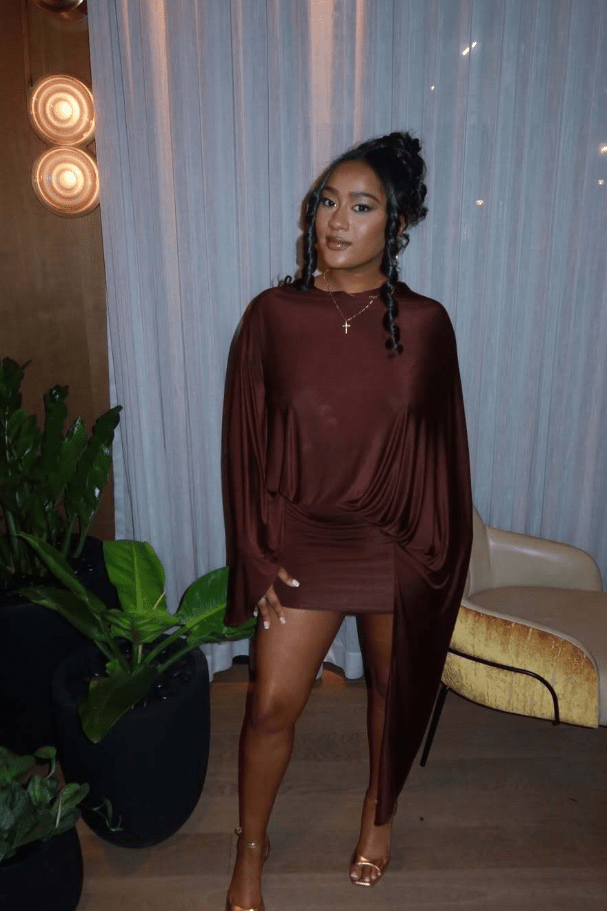 ZEYA - Kelly Draped Batwing Romper