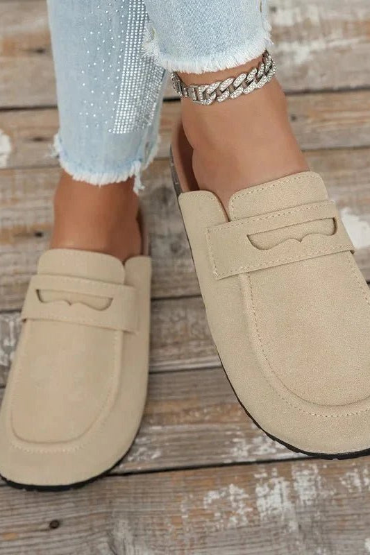 ZEYA - Klea Cork Suede Mules