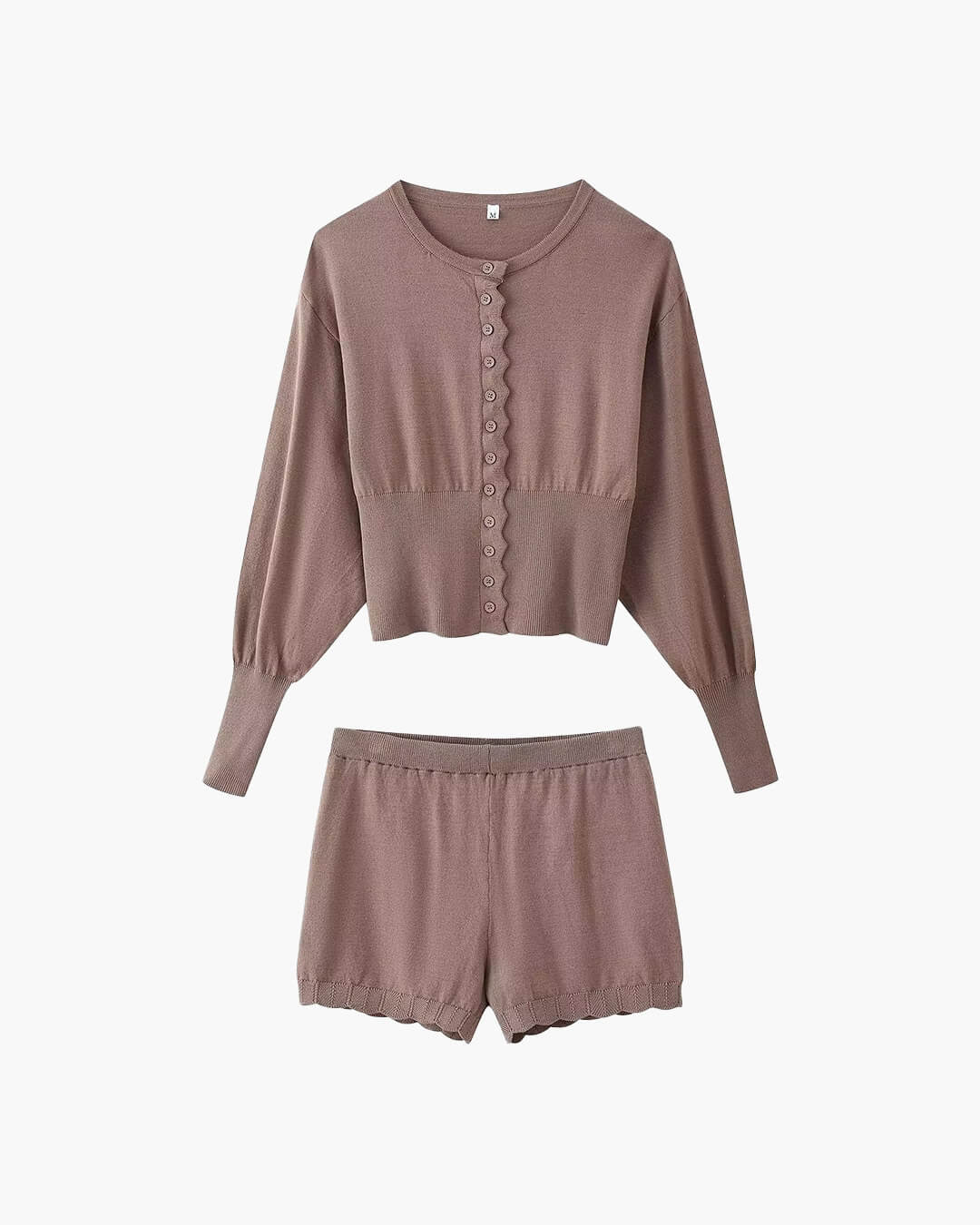 ZEYA - Layla Ribbed Knit Two-Piece Set
