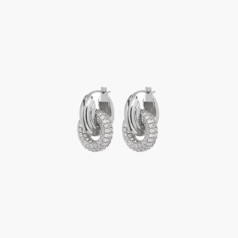 ZEYA - Lena Pavé Earrings