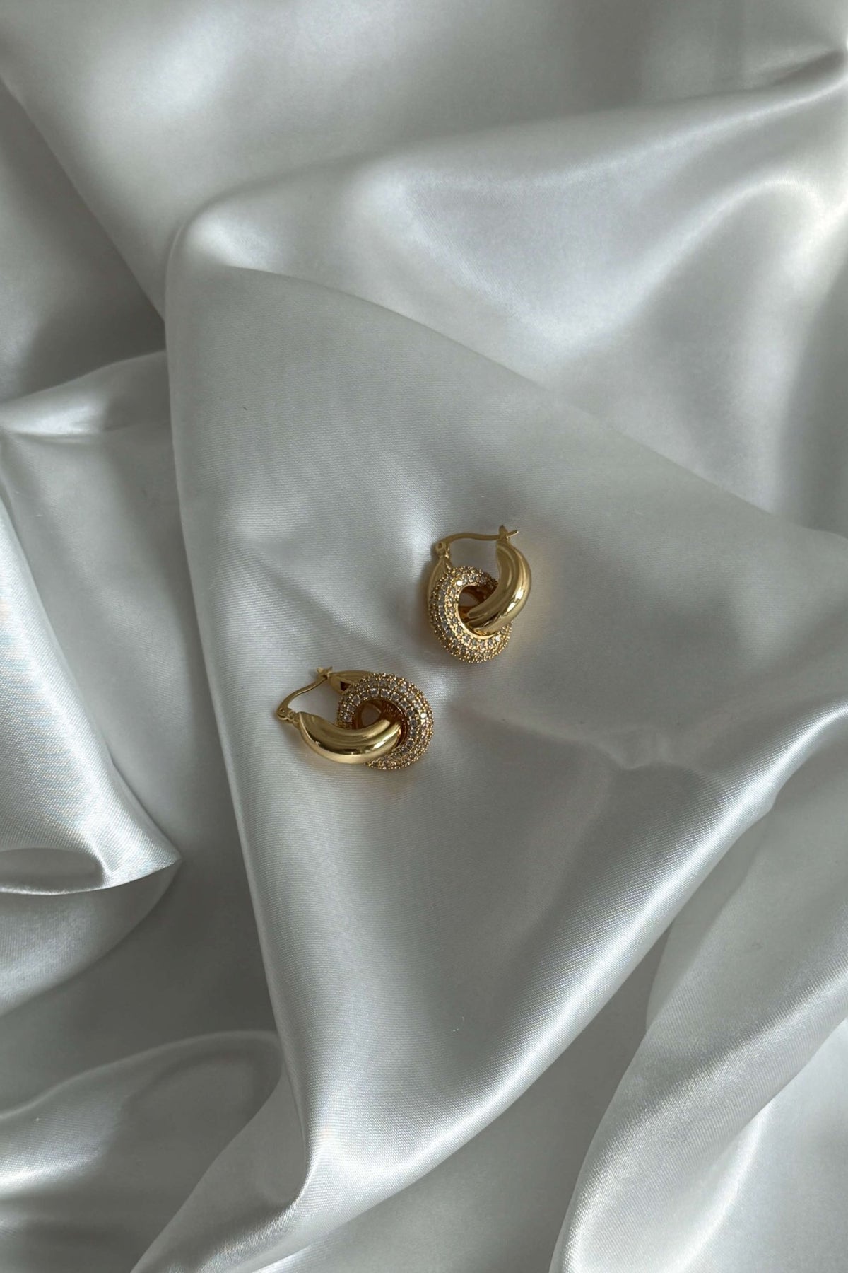 ZEYA - Lena Pavé Earrings