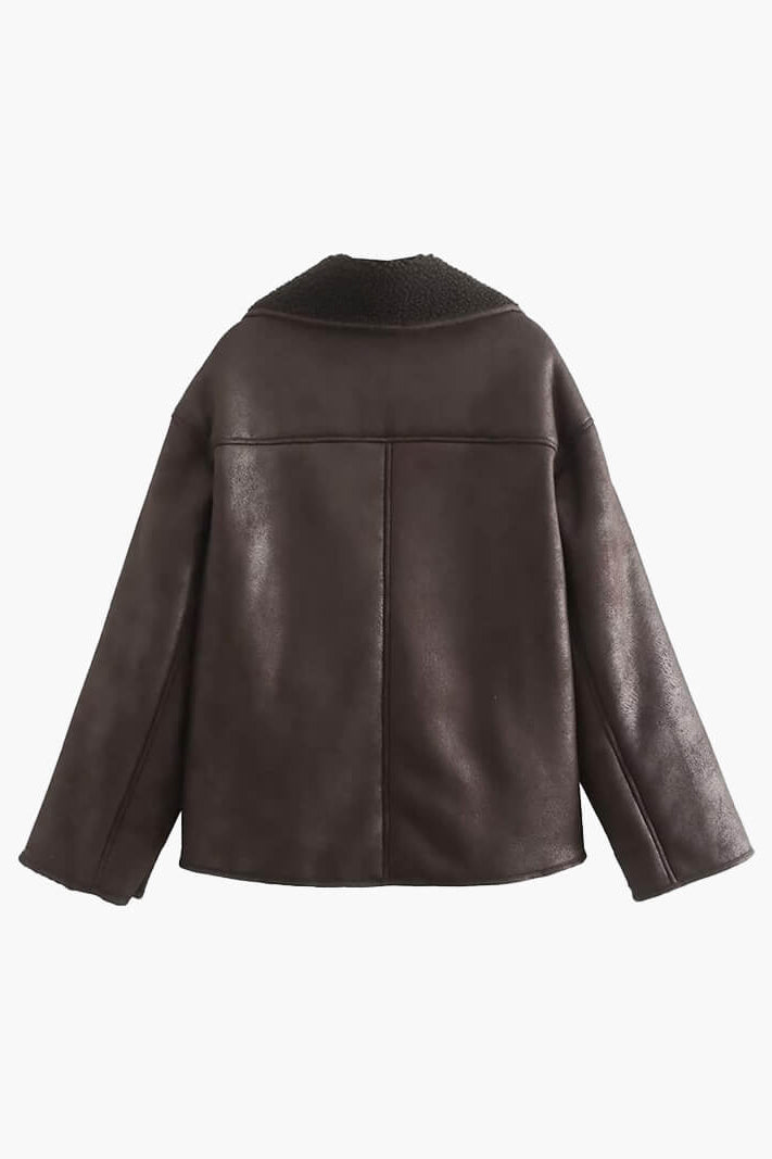 ZEYA - Lilly Faux Leather Jacket