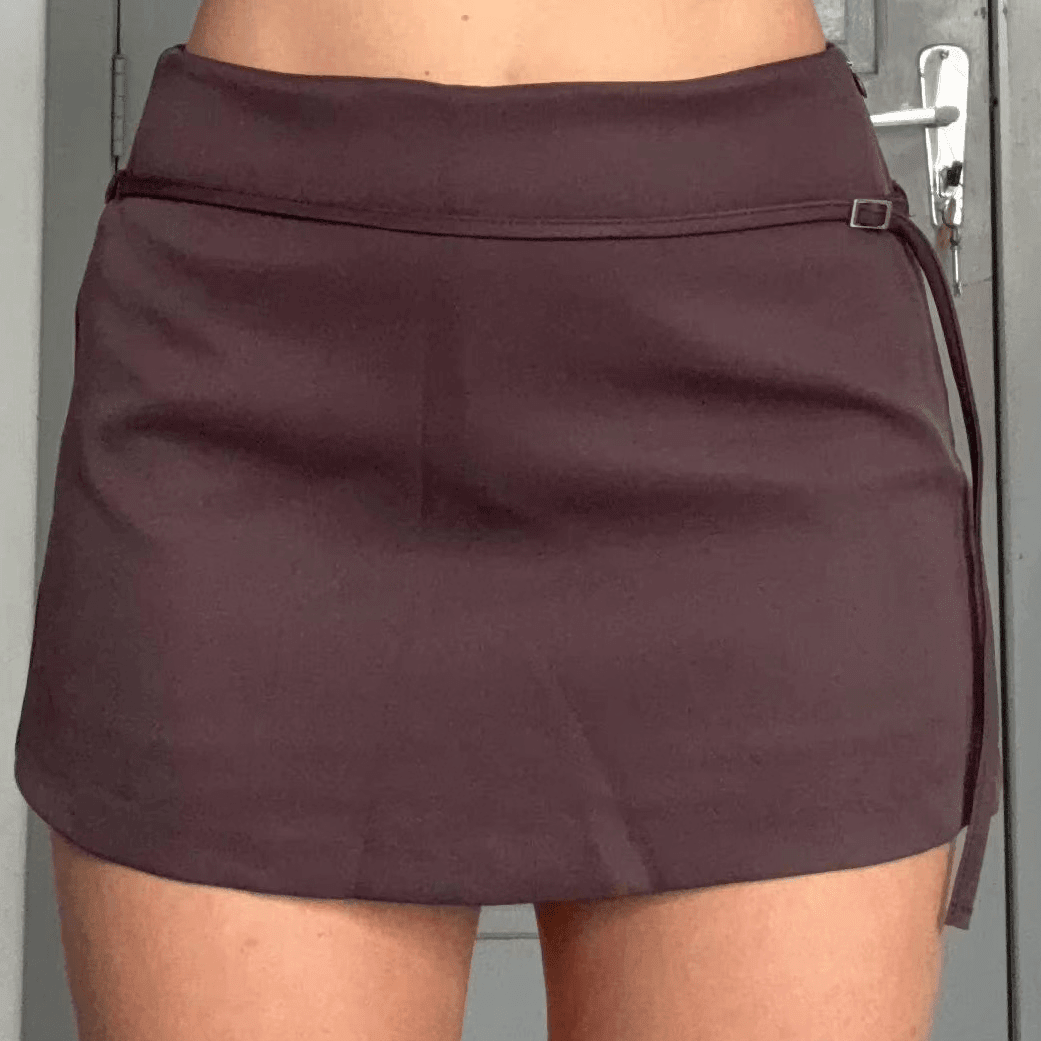 ZEYA - Lola Side Zip Skort with Belt