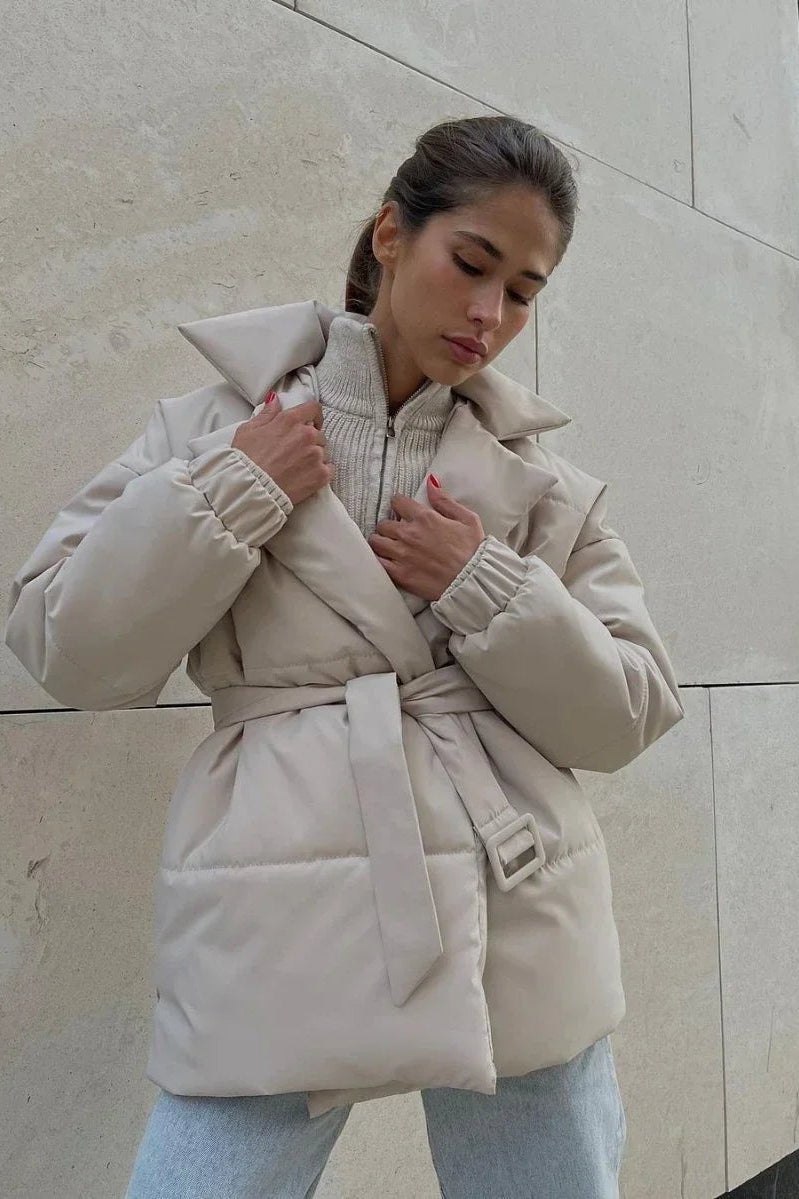 ZEYA - Lou Belted Puffer Jacket