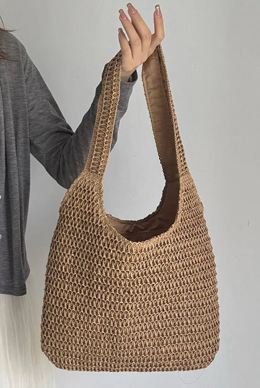 ZEYA - Marina Woven Straw Tote