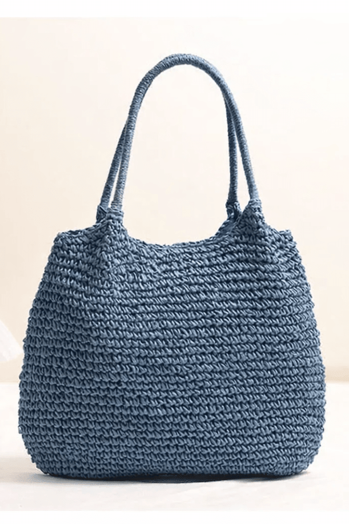 ZEYA - Mila Woven Straw Beach Tote