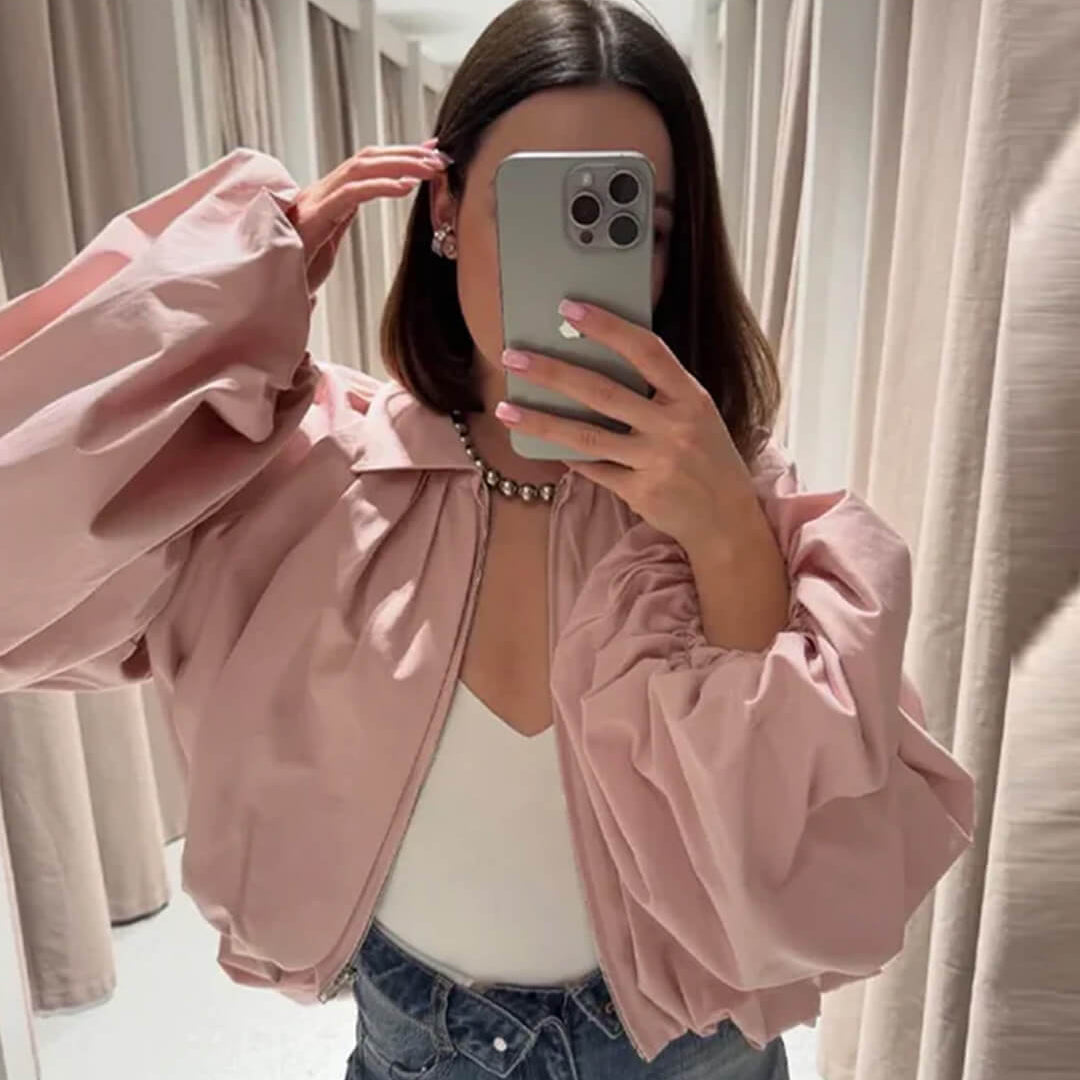 ZEYA - Nova Oversized Bomber Jacket