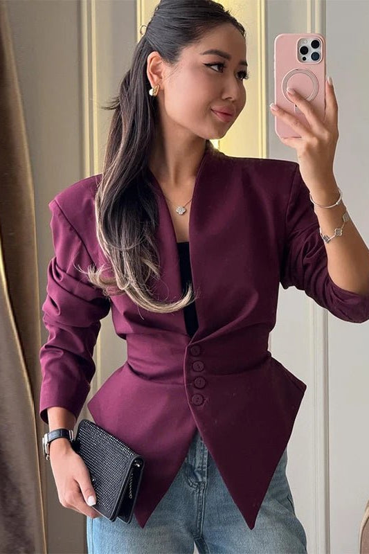 ZEYA - Patricia Structured Cinched Blazer