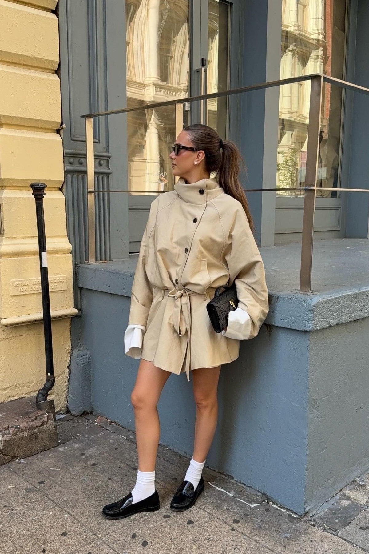 ZEYA - Piper Short Trench Coat
