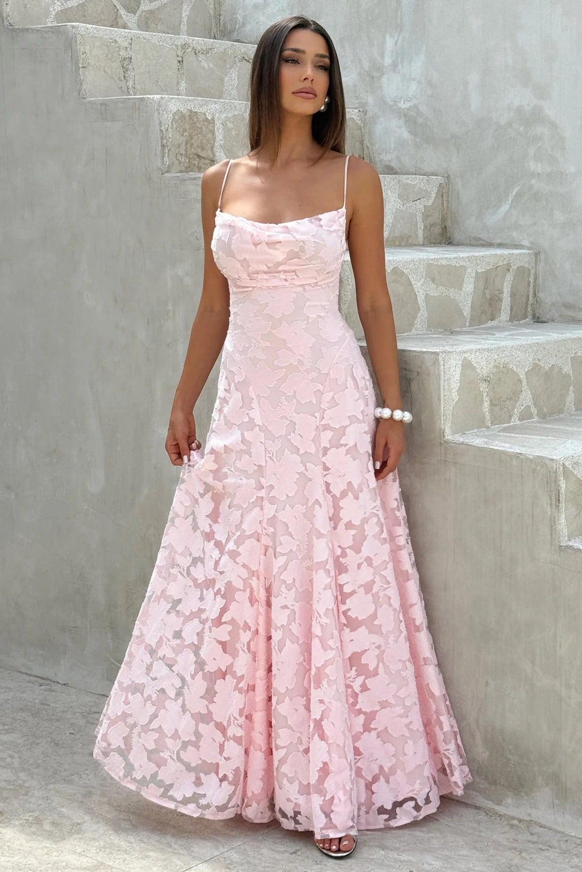 ZEYA - Annie Sleeveless Floral Maxi Dress