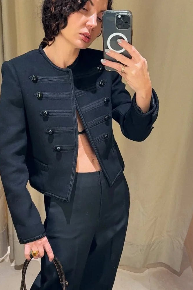 ZEYA - Romy Black Napoleon Jacket
