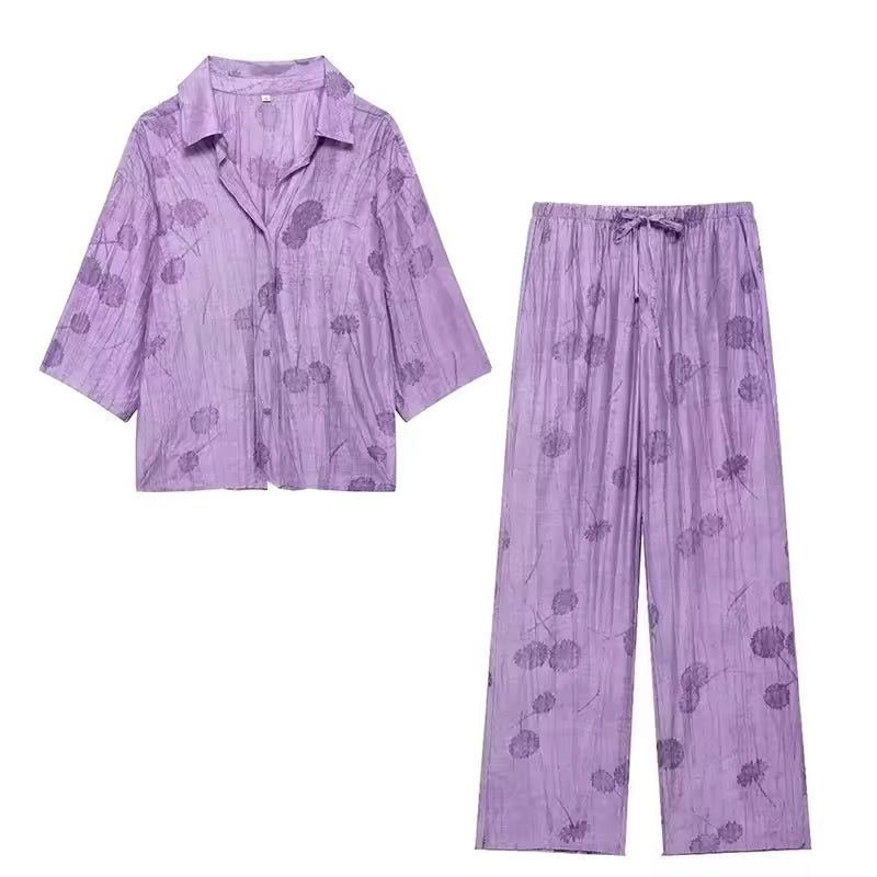 ZEYA - Rose Resort Co-Ord Set