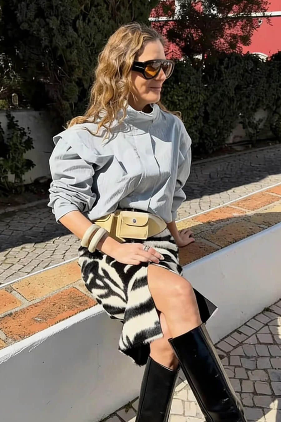 ZEYA - Roxana High Collar Cropped Jacket