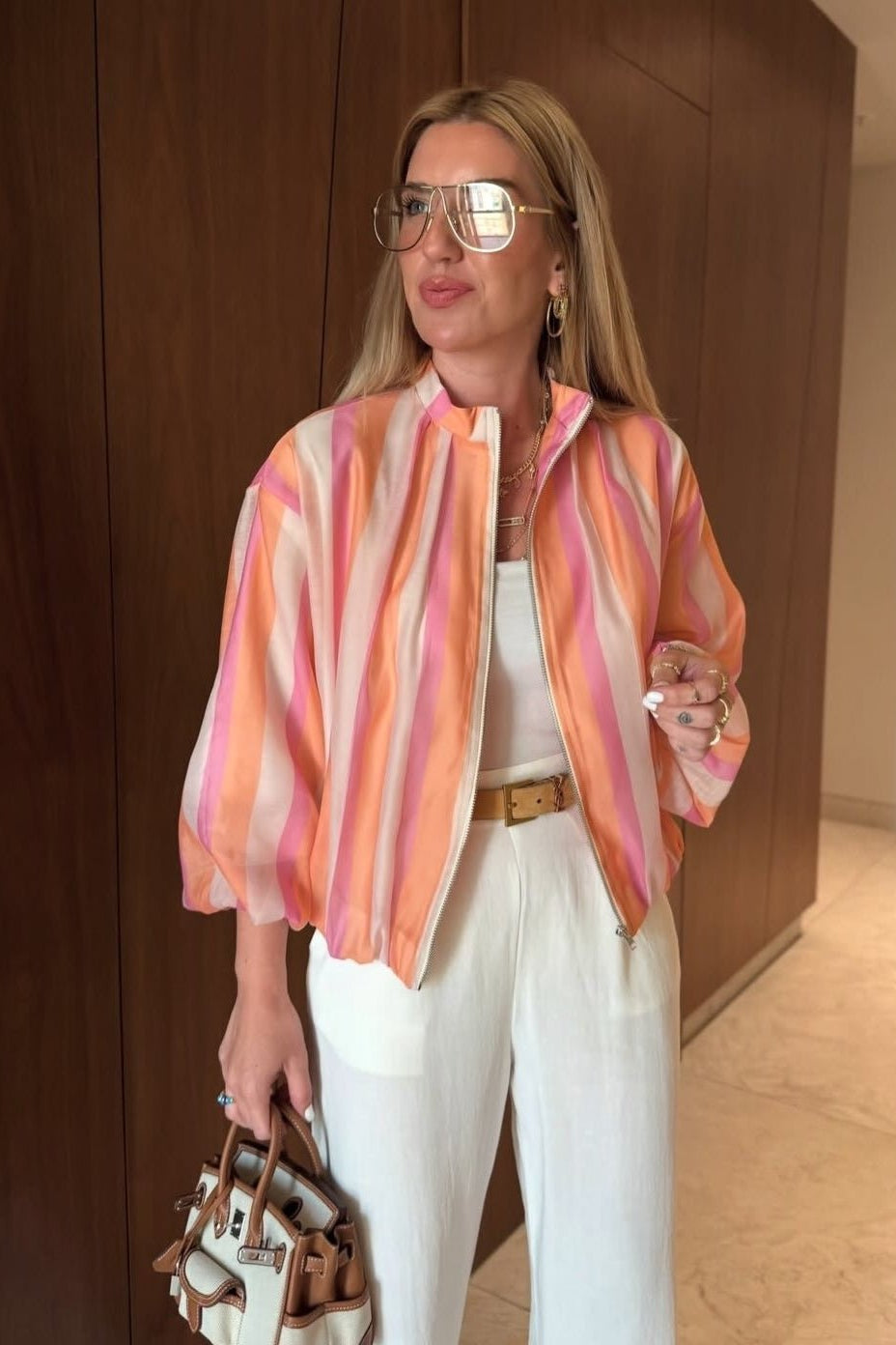 ZEYA - Sarah Candy Bomber Jacket