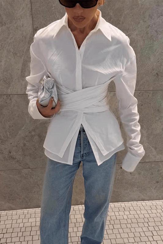 ZEYA - Sarah Wrap Blouse