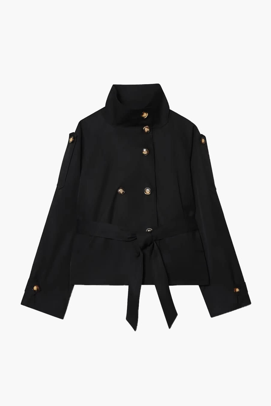 ZEYA - Sofia Cropped Trench Coat